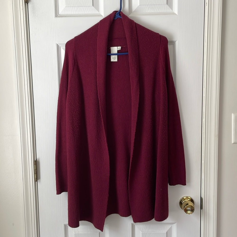 Shawl collar cardigan
